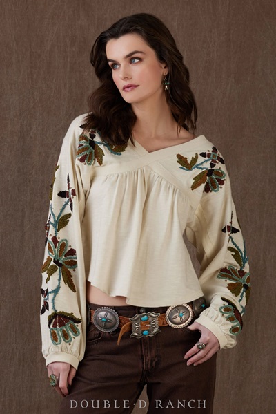 Double D Ranch Wear: Rimfire Top